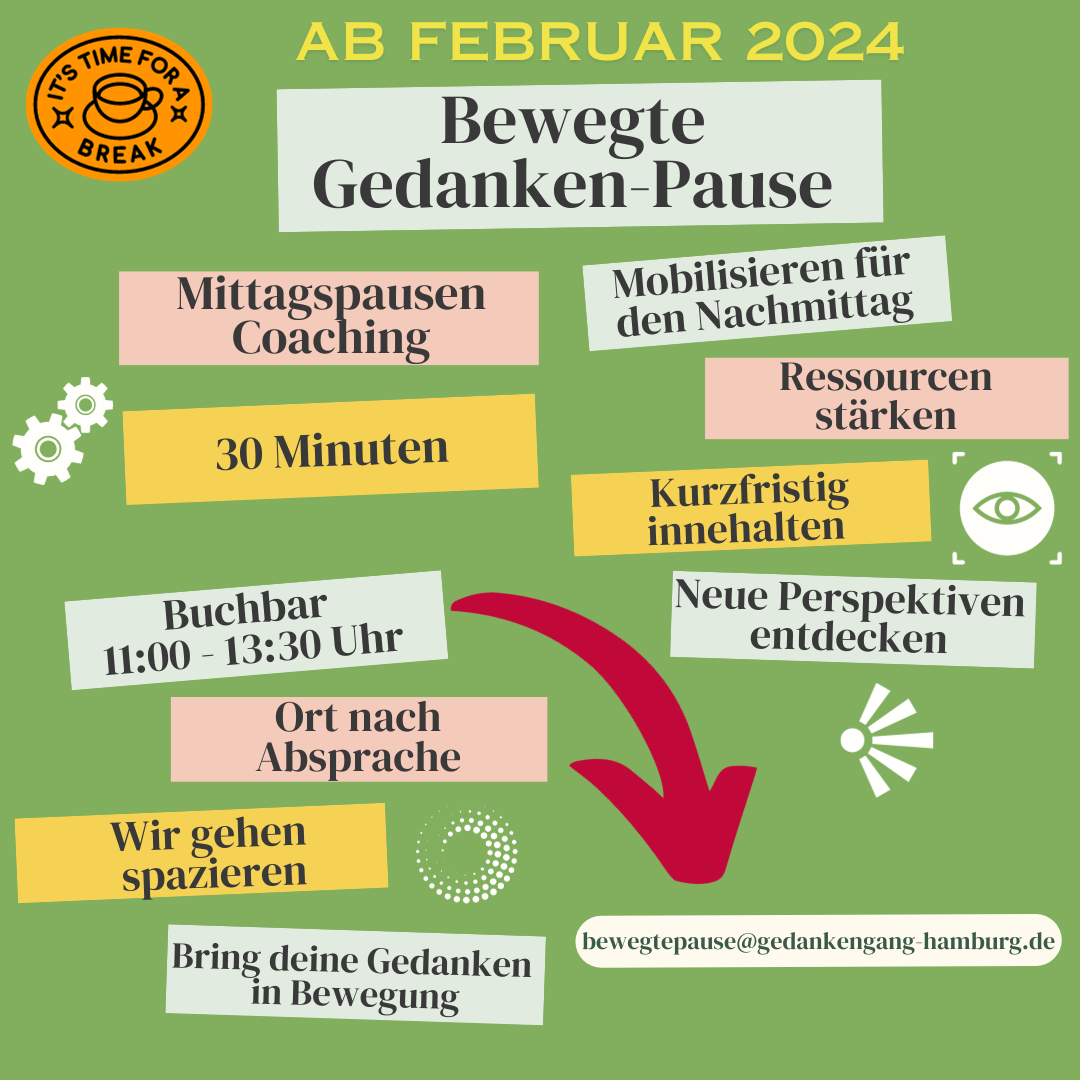 Bewegte Gedanken-Pause